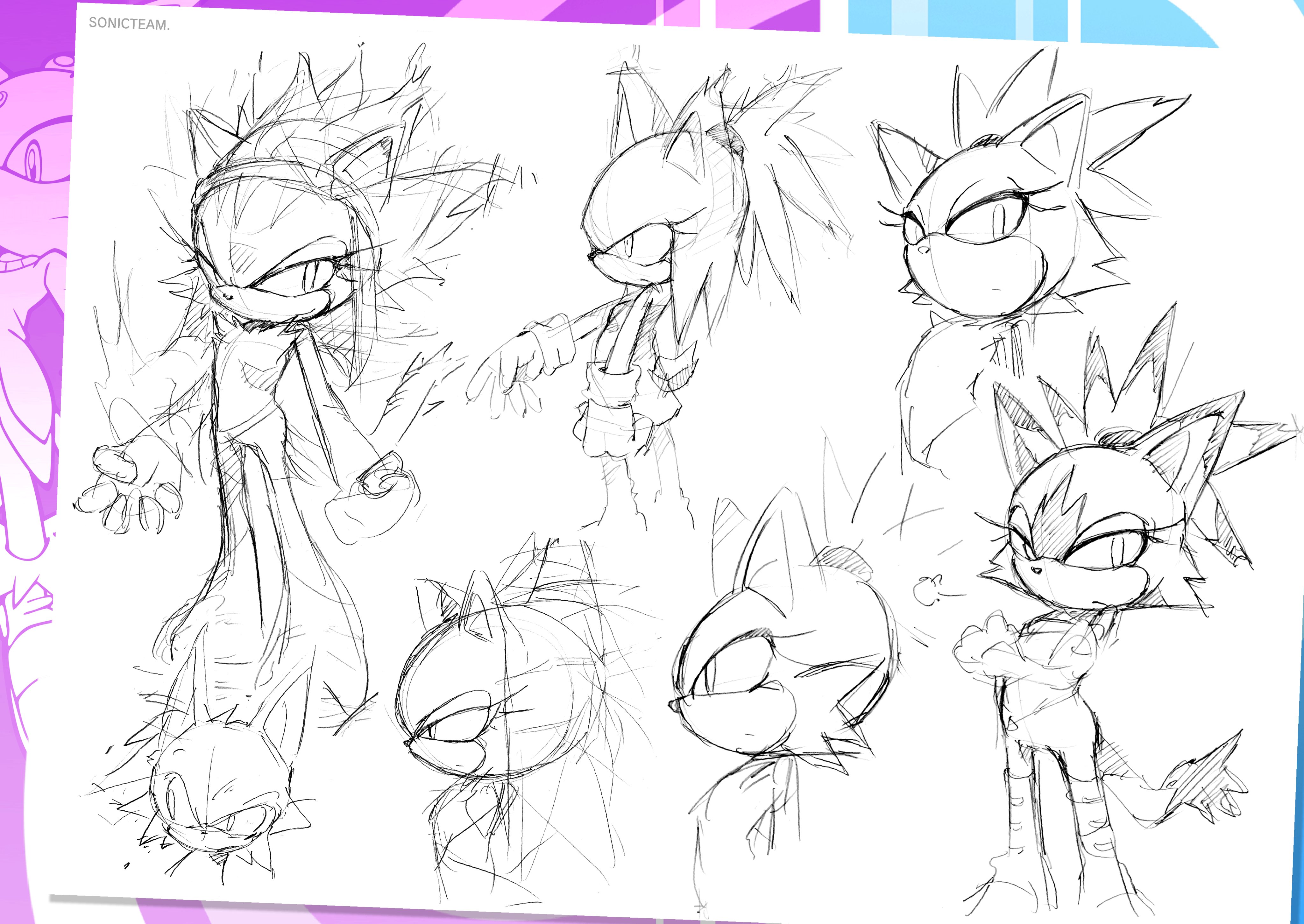 Concept Art ~ Blaze the Cat