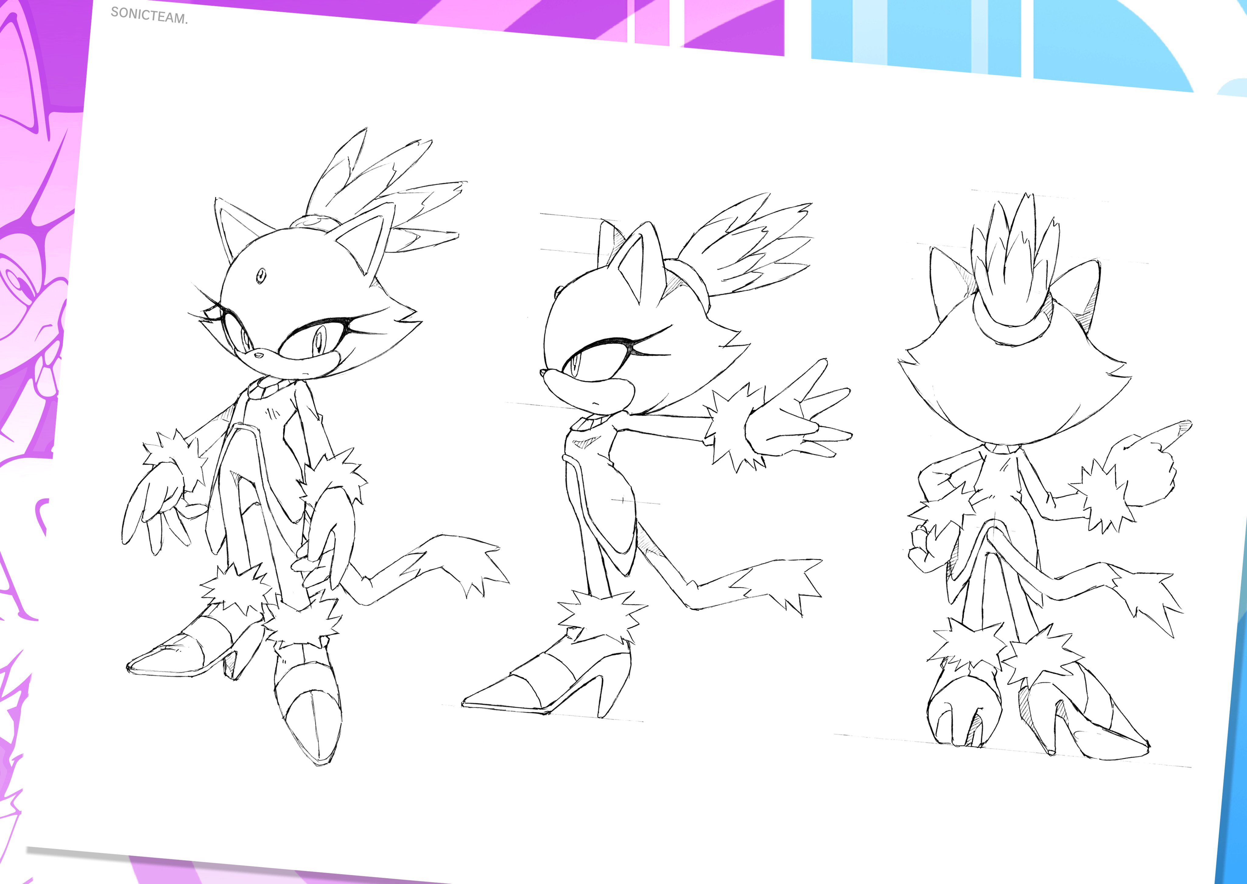 Concept Art ~ Blaze the Cat